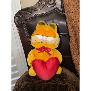 Vintage Dakin 1981 Korea Garfield Plush Stuffed Animal